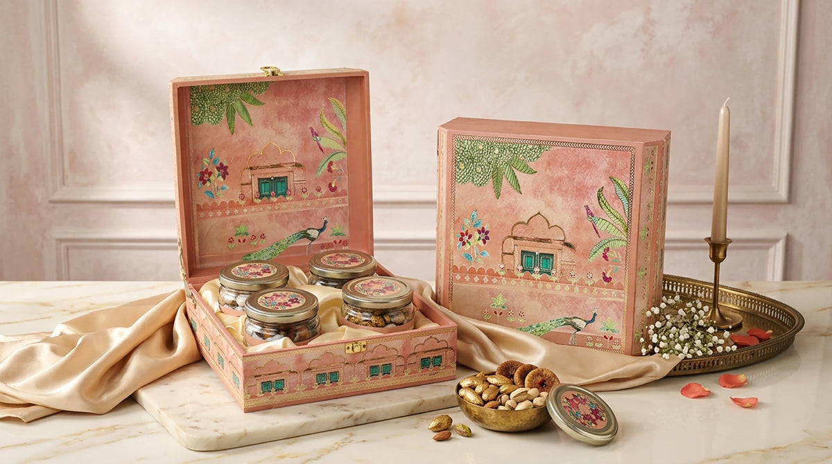 4-Jar Box (Jaipur)