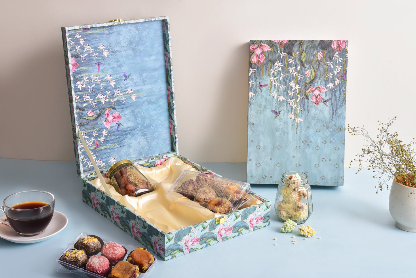 2 Jar + 2 Acrylic Box (Gardenia)