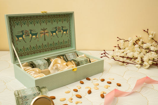 4 Jar Gift Box (Deer)