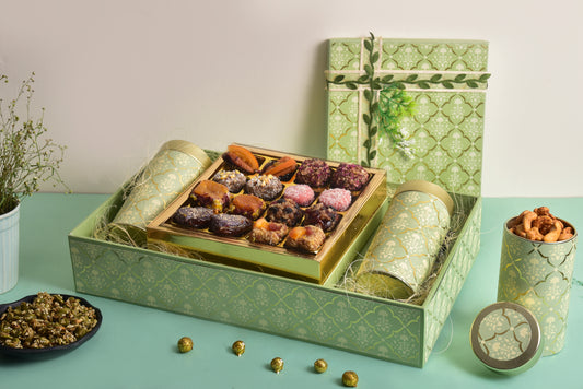 2 Tin Hamper (Green)