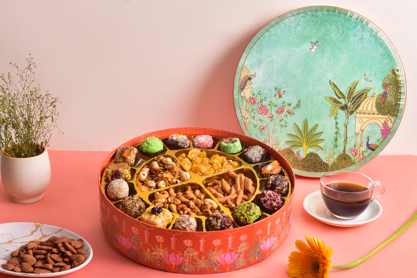 Round Bhaji Box (Bagicha)