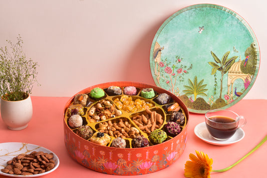 Round Bhaji Box (Bagicha)